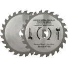 Disco De Serra Circular Ponta De Vídea 30 Dentes 20x180mm | 0